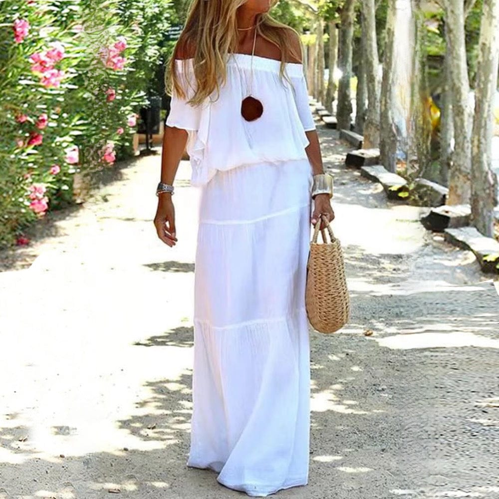 CD | - Rochie lungă elegantă de vară