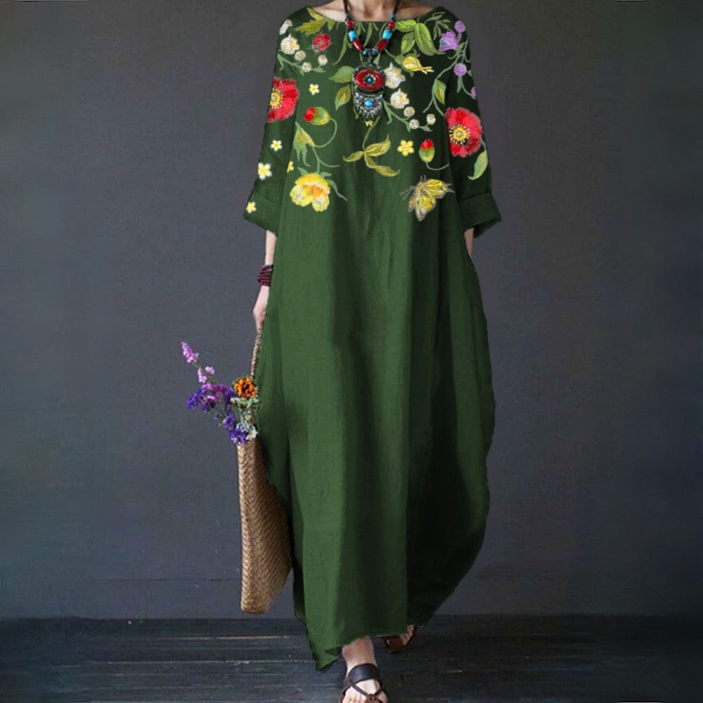 CD | - Rochie florală elegantă