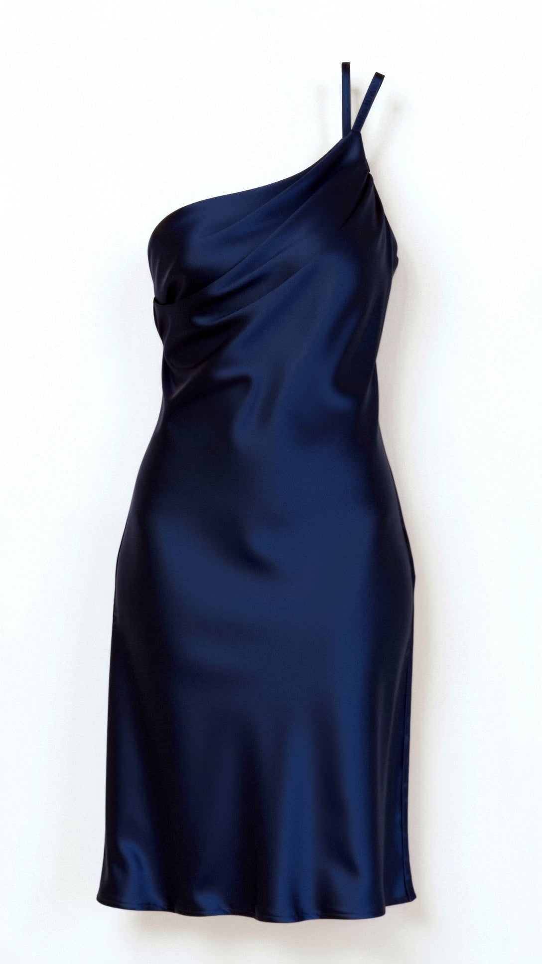 CD | Rochie midi elegantă cu un umăr