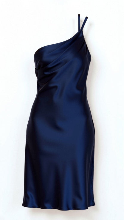 CD | Rochie midi elegantă cu un umăr