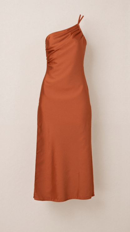 CD | Rochie midi elegantă cu un umăr