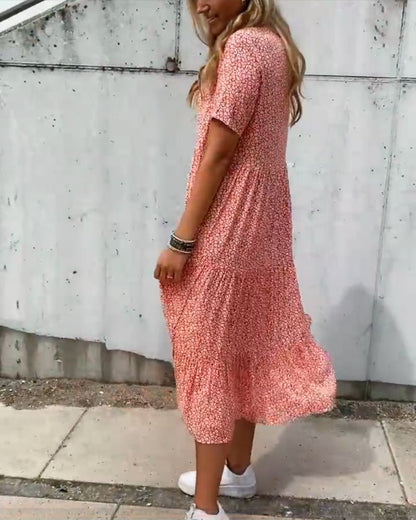 CD | Mira | Rochie midi înflorată