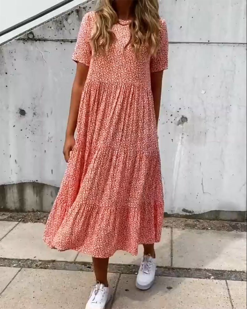 CD | Mira | Rochie midi înflorată