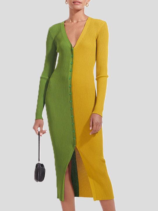 CD | Rochie de iarnă casual și la modă
