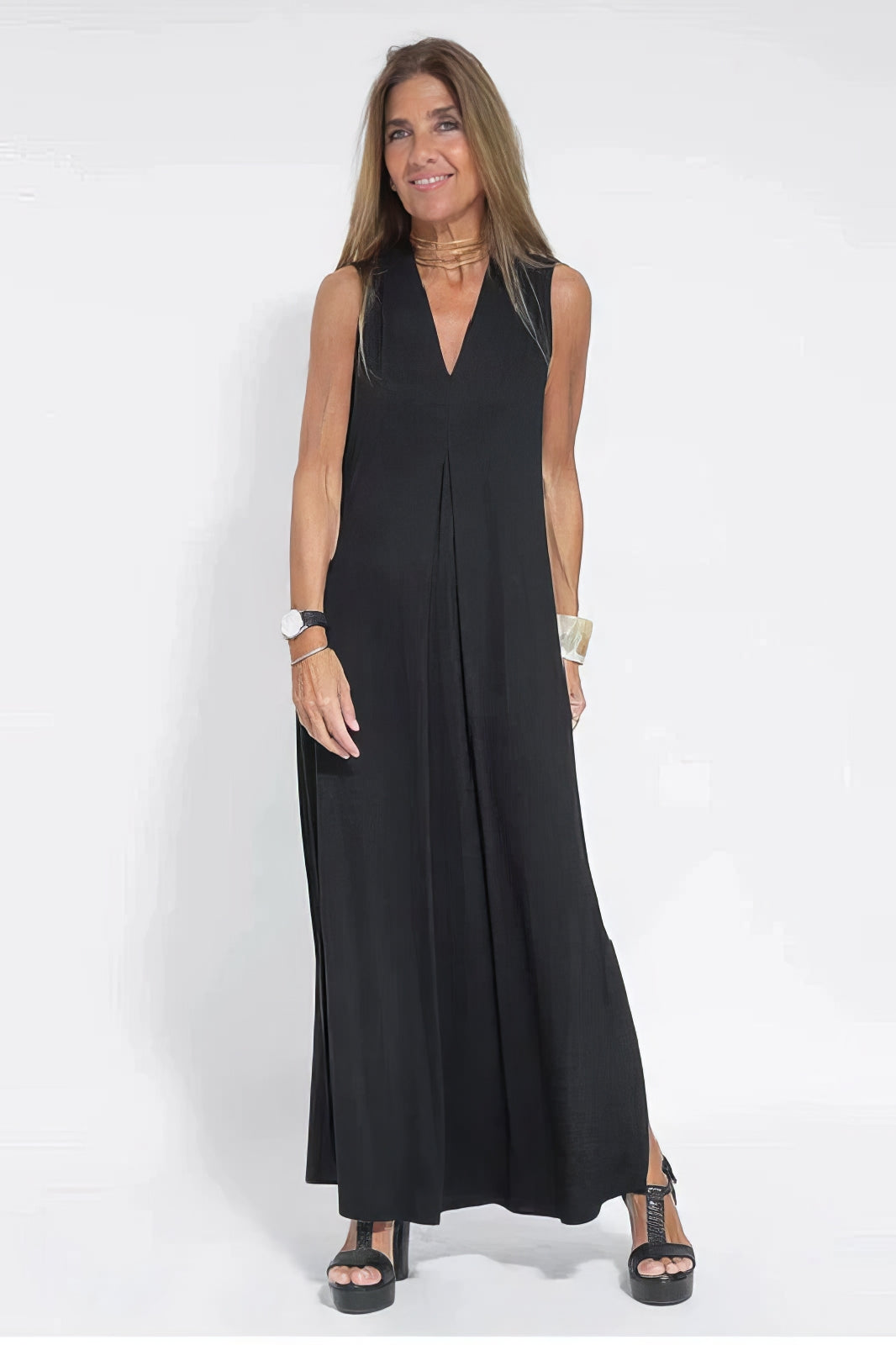 CD | Rochie lungă elegantă cu cardigan gratuit